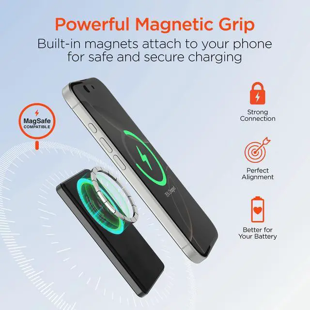 Alt view image 7 of 7 - HyperGear PowerPack MAG Slim Power Bank