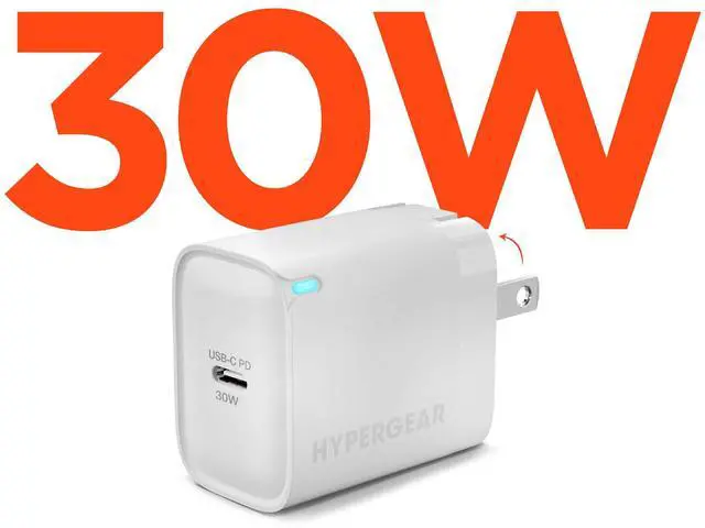 Main image of HyperGear 30W USB-C PD Fast Wall Charger with PPS