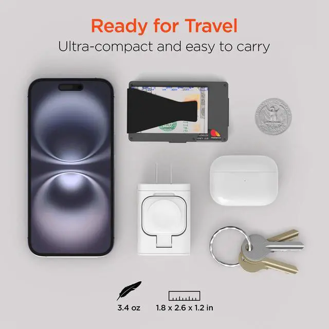 Alt view image 5 of 7 - HyperGear SpeedBoost 43W 3-Port Fast Phone and Watch Wall Charger
