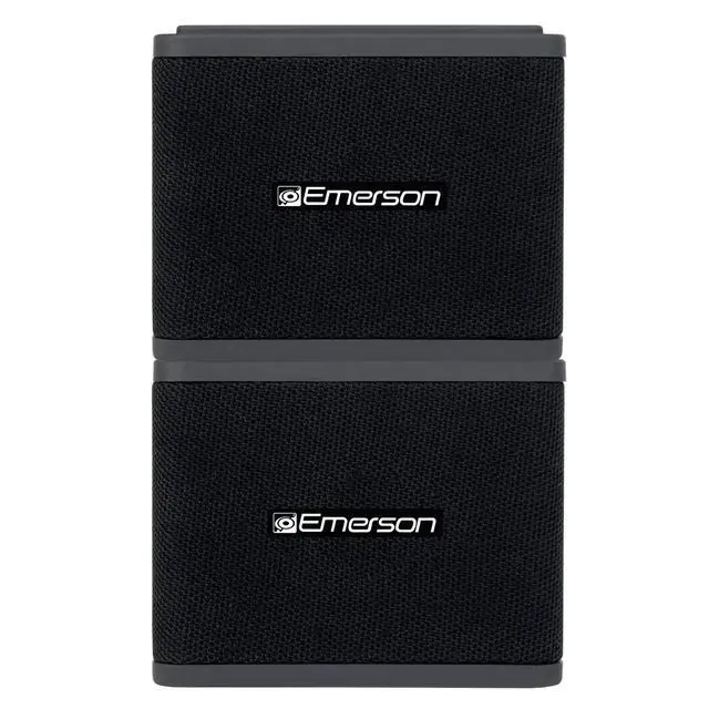 Alt view image 2 of 7 - Emerson 1-Pair Instant Connect Sound Blox Wireless Magnetic Stackable Speakers