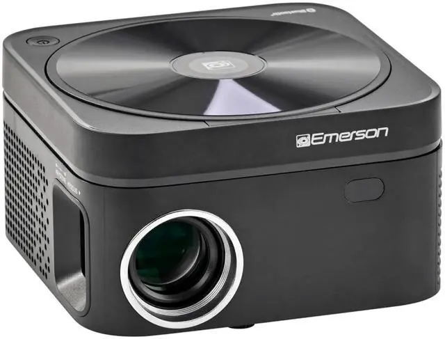 Main image of Emerson 120" Home Theater LCD Projector with Built-In DVD Player