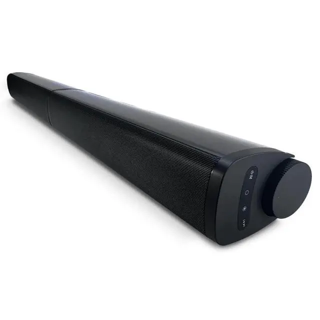 Alt view image 2 of 7 - Naxa SoundPro 2-in-1 LED BT Stereo Speaker System with RGB Lighting Effects