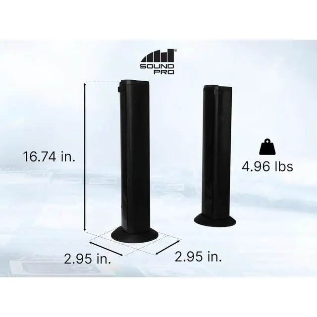 Alt view image 5 of 7 - Naxa SoundPro 2-in-1 LED BT Stereo Speaker System with RGB Lighting Effects