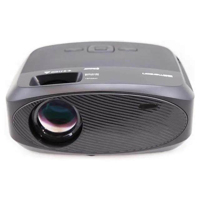 Alt view image 4 of 7 - Emerson 210" Home Theater LCD Projector Combo with Screen and Carry Case