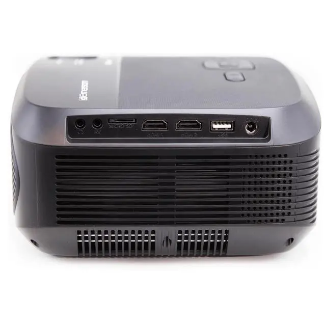 Alt view image 6 of 7 - Emerson 210" Home Theater LCD Projector Combo with Screen and Carry Case