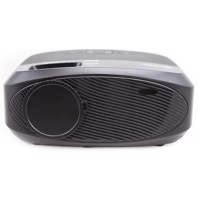 Alt view image 5 of 7 - Emerson 210" Home Theater LCD Projector Combo with Screen and Carry Case