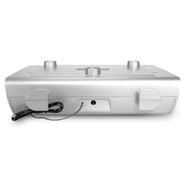 Alt view image 5 of 7 - Emerson Under Cabinet FM Radio w Bluetooth, Station Memory and Clock with Timer