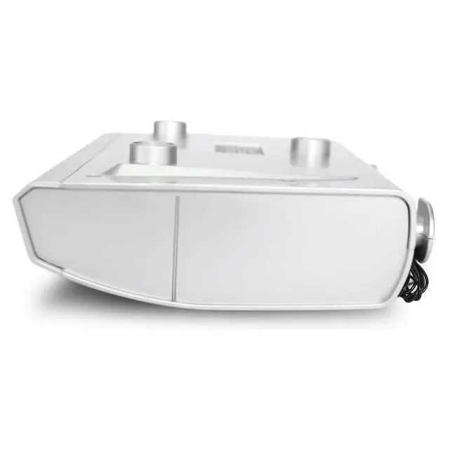 Alt view image 7 of 7 - Emerson Under Cabinet FM Radio w Bluetooth, Station Memory and Clock with Timer