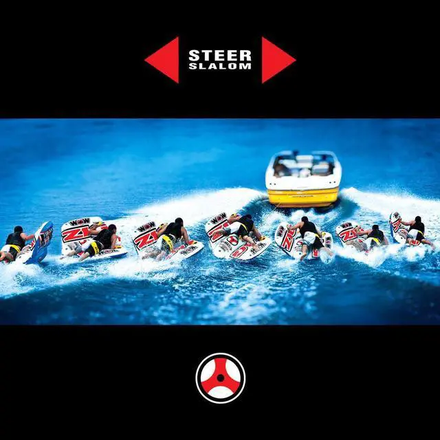 Alt view image 2 of 7 - WOW Sports Zig Zag 1 Person Steerable And Towable Water Tube For Pool And Lake  (12-1050)