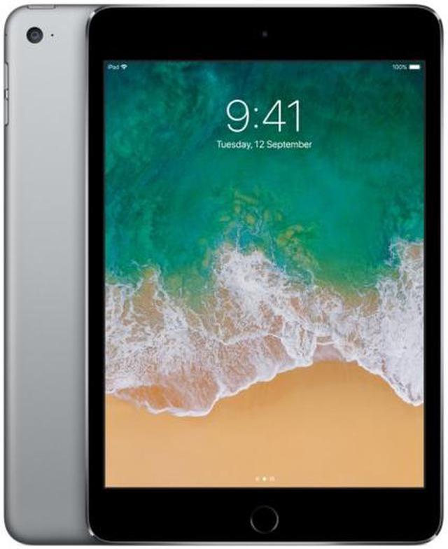 Refurbished: Apple iPad Mini 4 128 GB Wi-Fi Space Gray - Newegg.com