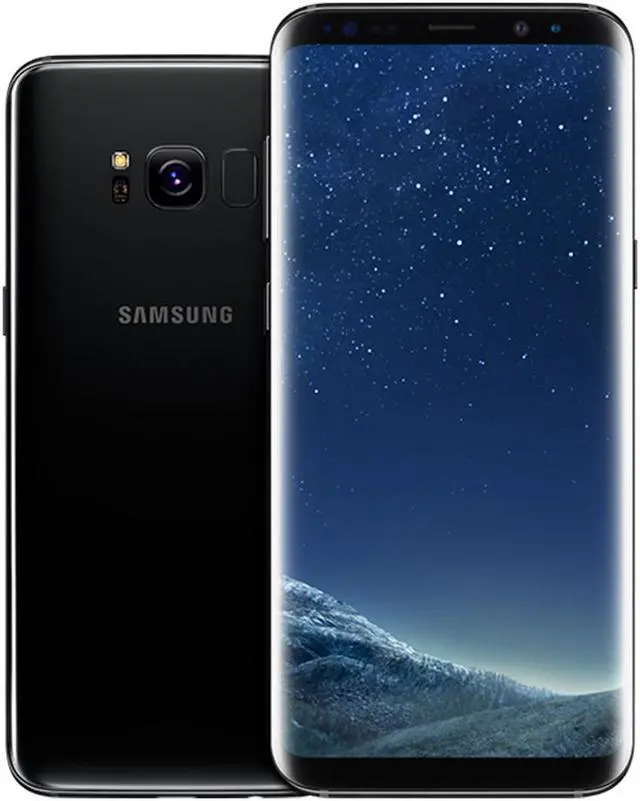 Alt view image 2 of 2 - Samsung Galaxy S8 Plus G955 GSM Unlocked - Midnight Black 64GB