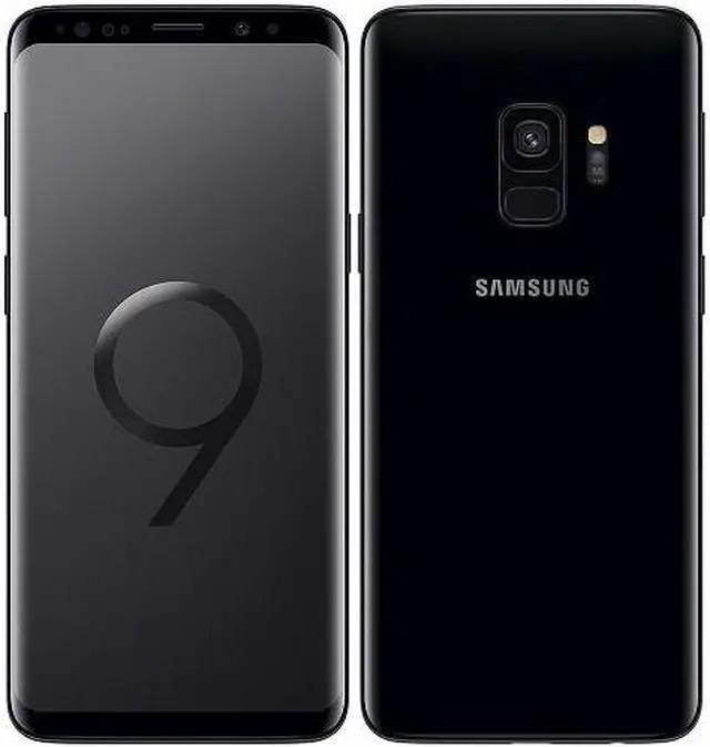 Main image of SAMSUNG GALAXY S9 G960 VERIZON + GSM UNLOCKED MIDNIGHT BLACK 64GB