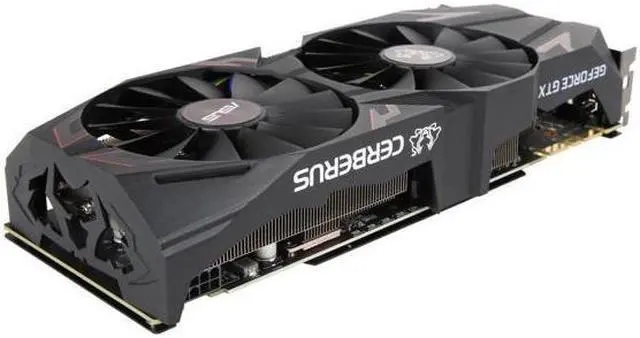 Alt view image 4 of 5 - ASUS Cerberus GeForce GTX 1070 Ti CERBERUS-GTX1070TI-A8G-GAMING 8GB 256-Bit GDDR5 PCI Express 3.0 HDCP Ready Video Card