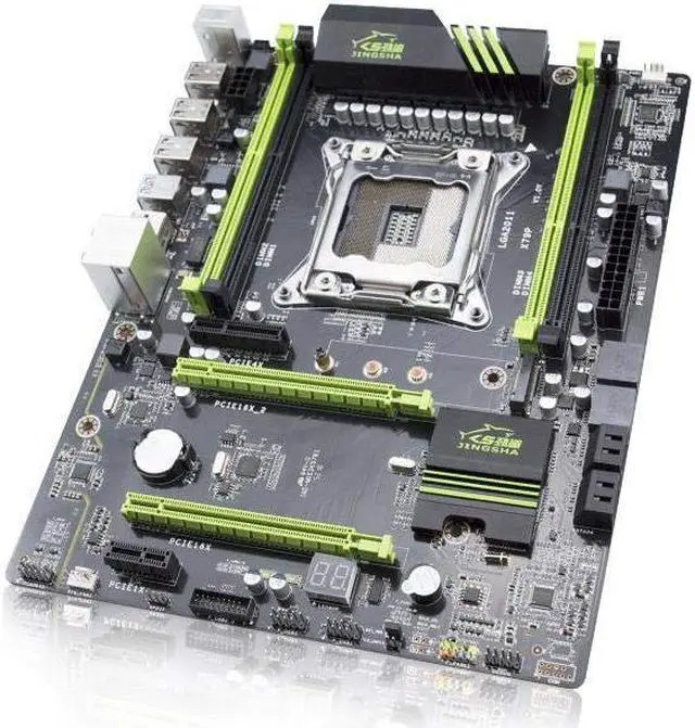 Alt view image 6 of 6 - Jingsha X79P ATX Motherboard Supports AMD Crossfire PCIE x16 Supports CPU E5 E5V2 2697V2 2680V2 LGA2011 Core I7 M.2 SSD Socket (Chinese Manual Only)