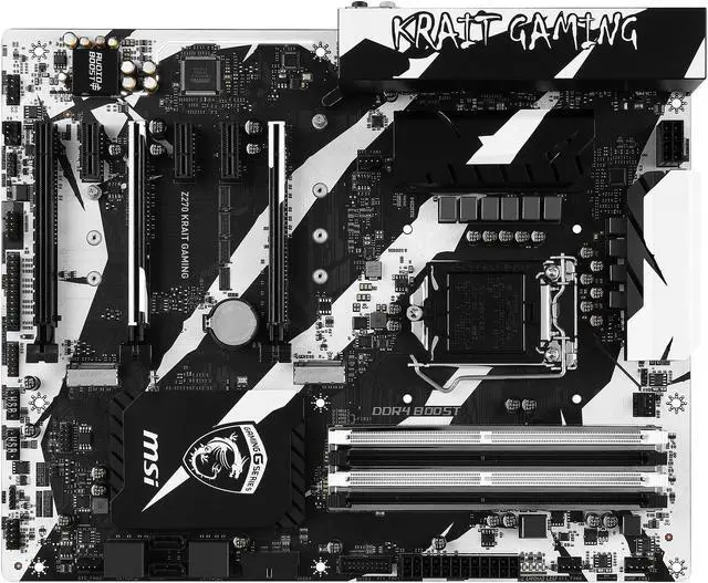 Alt view image 4 of 7 - MSI Z270 KRAIT GAMING ATX Intel Motherboard