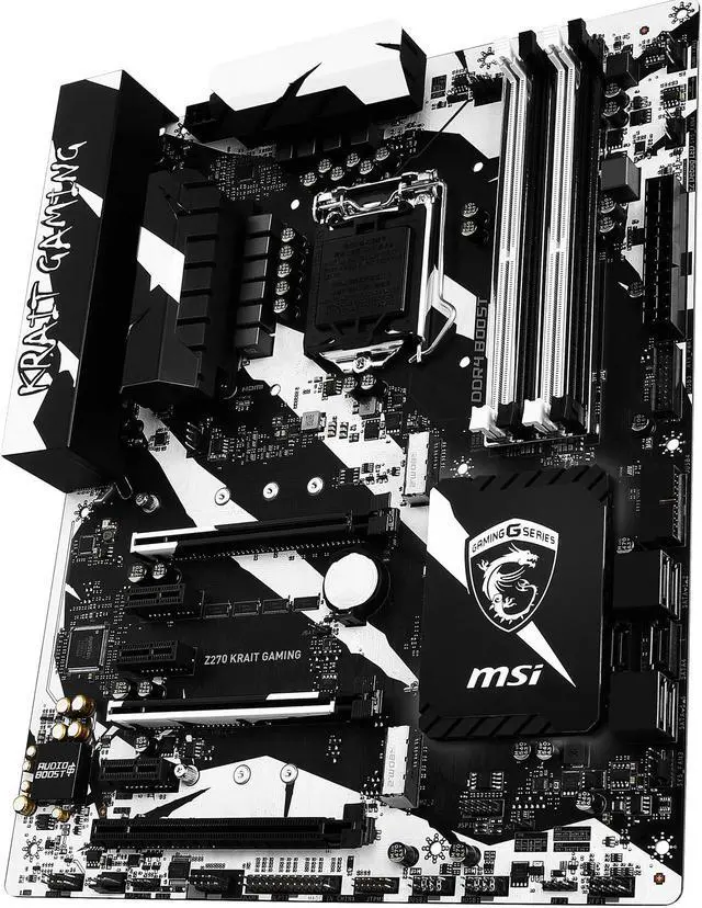 Alt view image 3 of 7 - MSI Z270 KRAIT GAMING ATX Intel Motherboard
