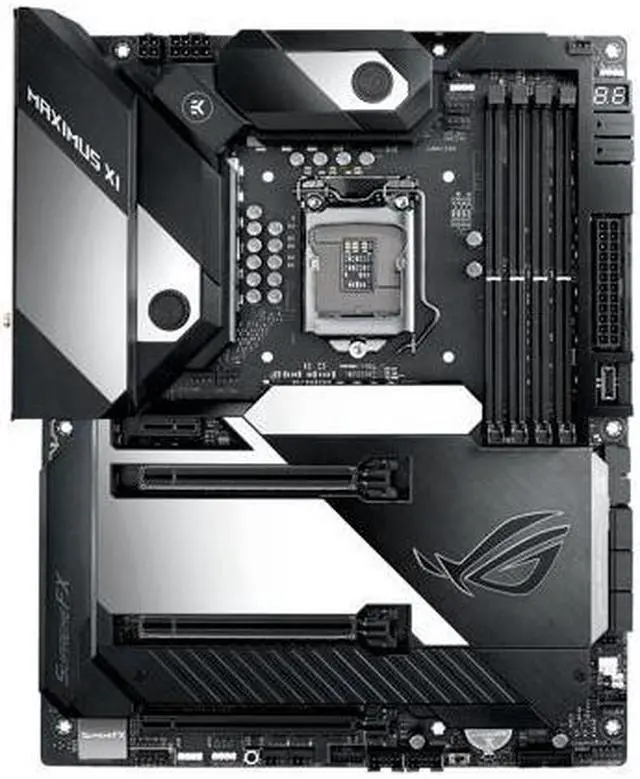 Alt view image 2 of 7 - ASUS ROG Maximus XI Formula Z390 Gaming Motherboard LGA1151 (Intel 8th and 9th Gen) ATX DDR4 HDMI M.2 USB 3.1 Gen2 Onboard 802.11 ac Wi-Fi
