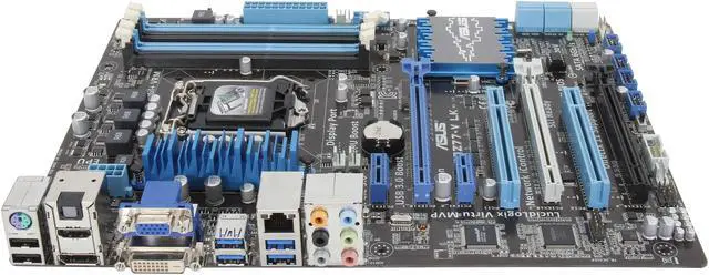 Alt view image 2 of 4 - ASUS P8Z77-V LK ATX Intel Motherboard with UEFI BIOS