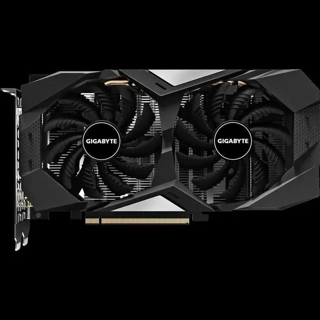 Alt view image 4 of 7 - GIGABYTE Geforce RTX 2060 6G Graphics Card, 2 x WINDFORCE Fans, 6GB 192-Bit GDDR, GV-N2060D6-6GD Video Card