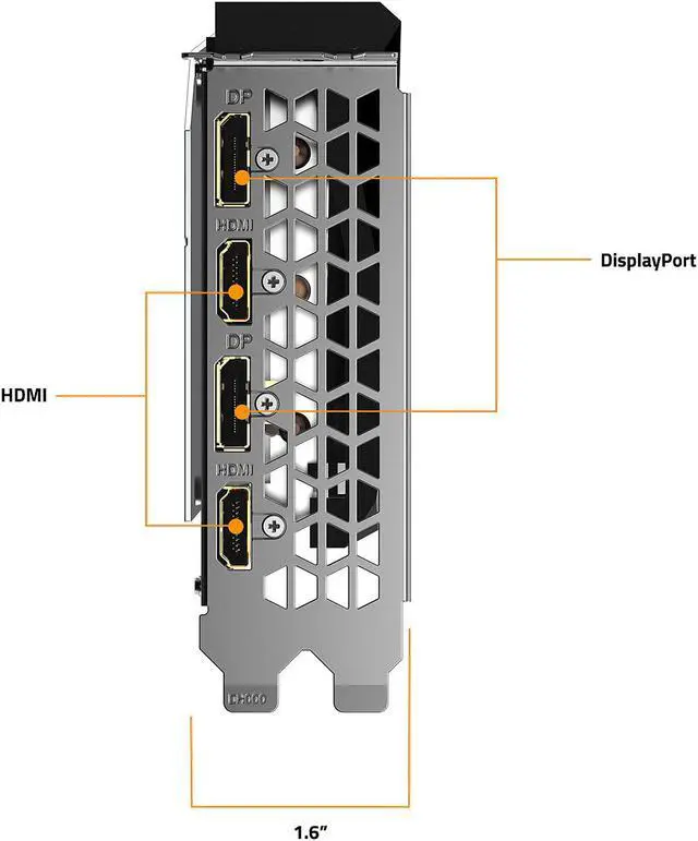 Alt view image 4 of 7 - GIGABYTE GV-N3060GAMING OC-12GD Gaming GeForce RTX 3060 Video Card