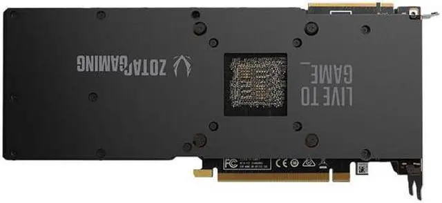 Alt view image 4 of 6 - Zotac GeForce RTX 2080 Ti Graphic Card - 1.55 GHz Boost Clock - 11 GB GDDR6 - Dual Slot Space Required