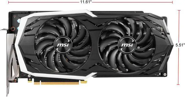 Alt view image 3 of 7 - MSI RTX 2070 ARMOR 8G GeForce RTX 2070 Video Card