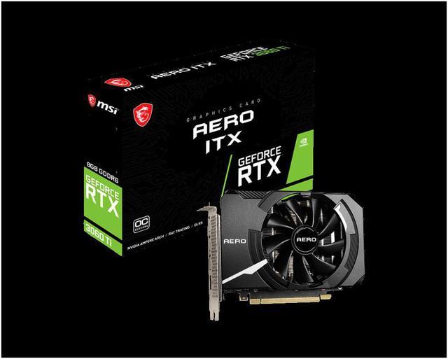 Refurbished: MSI GeForce RTX 3060 Ti ITX 8GB GDDR6 PCI