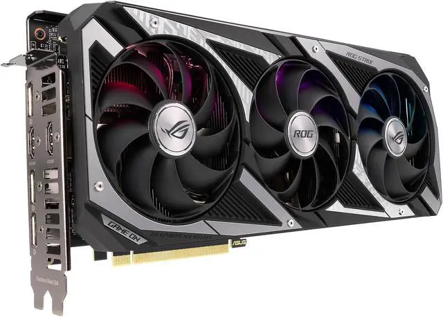 Alt view image 3 of 7 - ASUS ROG-STRIX-RTX3050-O8G-GAMING ROG Strix GeForce RTX 3050 Video Card
