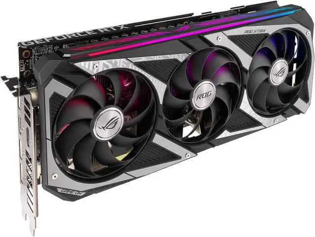 Alt view image 5 of 7 - ASUS ROG-STRIX-RTX3050-O8G-GAMING ROG Strix GeForce RTX 3050 Video Card