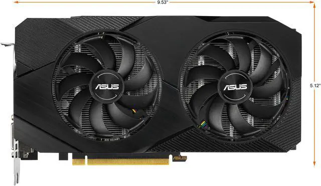Alt view image 2 of 7 - ASUS DUAL-RTX2060-O12G-EVO Dual GeForce RTX 2060 Video Card