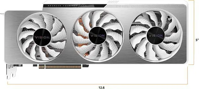 Alt view image 2 of 7 - GIGABYTE GV-N308TVISION OC-12GD Vision GeForce RTX 3080 Ti Video Card