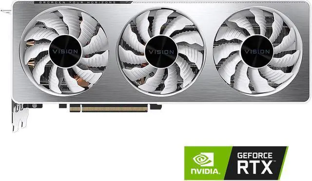 Main image of GIGABYTE Vision GeForce RTX 3070 8GB GDDR6 PCI Express 4.0 ATX Video Card GV-N3070VISION OC-8GD (rev. 2.0)