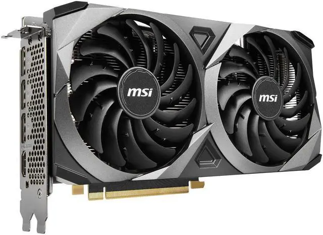Alt view image 4 of 12 - MSI Ventus GeForce RTX 3070 8GB GDDR6 PCI Express 4.0 Video Card RTX 3070 Ventus 2X 8G OC LHR