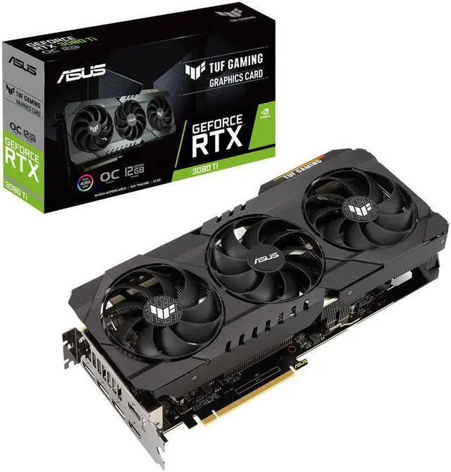 Alt view image 7 of 7 - ASUS TUF-RTX3080TI-O12G-GAMING Video Card,12GB 384-bit GDDR6X PCI Express 4.0 x16,1785MHz Core Frequency,2×HDMI interface, 3×DisplayPort interface