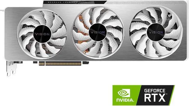 Main image of GIGABYTE Vision GeForce RTX 3080 Ti 12GB GDDR6X PCI Express 4.0 ATX Video Card GV-N308TVISION OC-12GD -OPENBOX