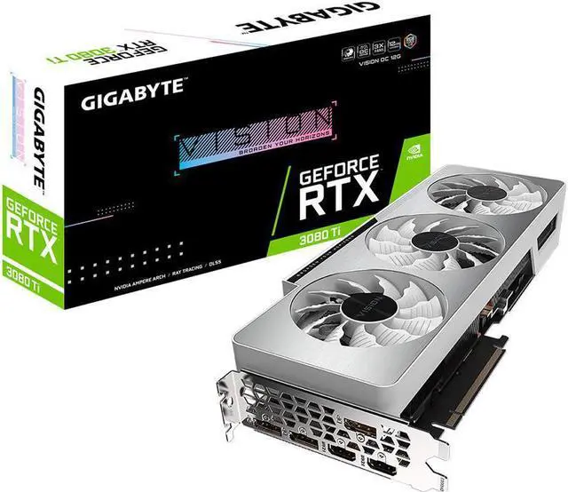 Alt view image 5 of 5 - GIGABYTE Vision GeForce RTX 3080 Ti 12GB GDDR6X PCI Express 4.0 ATX Video Card GV-N308TVISION OC-12GD -OPENBOX
