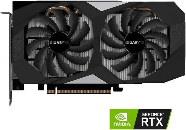 Alt view image 2 of 6 - GIGABYTE GeForce RTX 2060 OC GG Graphics Card, 2X Windforce Fans, 6GB 192-bit GDDR6, GV-N2060OC-6GD REV2.0 Video Card