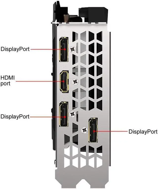Alt view image 6 of 7 - GIGABYTE Geforce RTX 2060 OC 6G Graphics Card, 2 x WINDFORCE Fans, 6GB 192-Bit GDDR6, GV-N2060OC-6GD Video Card