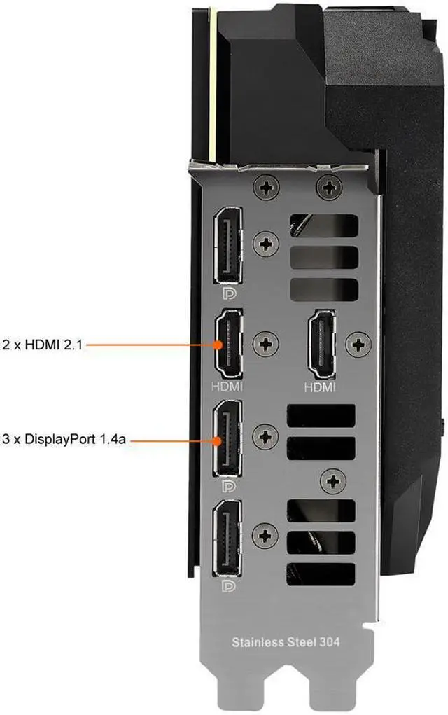 Alt view image 5 of 7 - ASUS ROG Strix GeForce RTX 3070 8GB GDDR6 PCI Express 4.0 x16 Video Card ROG-STRIX-RTX3070-O8G-V2-GAMING LHR