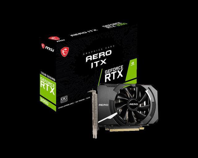 MSI GeForce RTX 3060 AERO ITX 12G OC 美品
