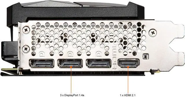 Alt view image 7 of 7 - MSI RTX 3080 Ti Ventus 3X 12G OC Ventus GeForce RTX 3080 Ti Video Card