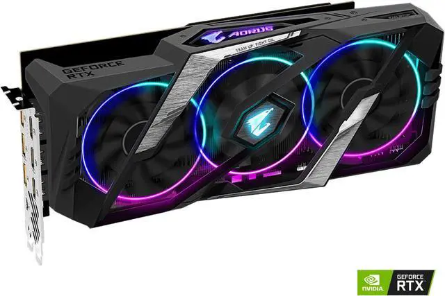 Alt view image 5 of 7 - GIGABYTE GV-N206SAORUS-8GC (rev. 2.0) AORUS GeForce RTX 2060 SUPER Video Card