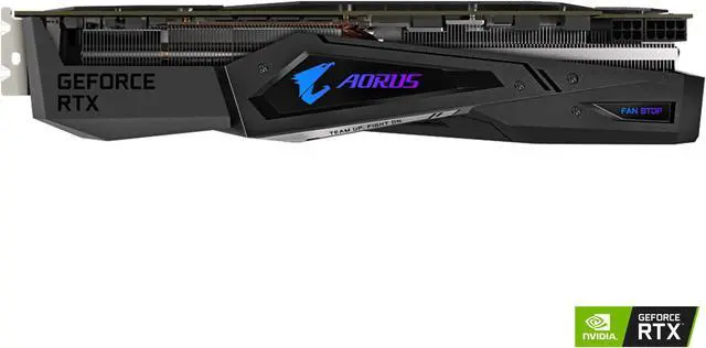 Alt view image 7 of 7 - GIGABYTE GV-N206SAORUS-8GC (rev. 2.0) AORUS GeForce RTX 2060 SUPER Video Card