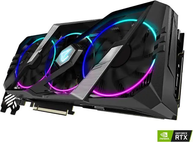 Alt view image 4 of 7 - GIGABYTE GV-N206SAORUS-8GC (rev. 2.0) AORUS GeForce RTX 2060 SUPER Video Card