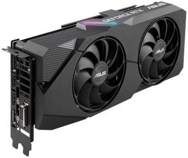 Alt view image 4 of 5 - ASUS GeForce RTX 2060 SUPER EVO 8GB OC V2 LED GDDR6 Video Graphics Card GPU DUAL-RTX2060S-O8G-EVO-V2