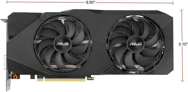 Alt view image 2 of 7 - ASUS DUAL GeForce RTX 2060 SUPER EVO V2 OC Edition Gaming Graphics Card (PCIe 3.0, 8GB GDDR6, HDMI, DisplayPort, DVI-D, Axial-Tech Fan, 0dB Technology, DirectCU II, Auto-Extreme) (DUAL-RTX2060S-O8G-EV