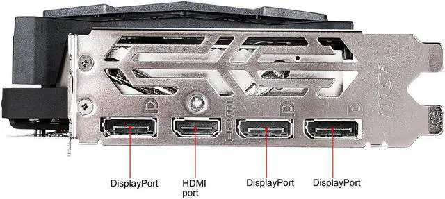 Alt view image 3 of 7 - MSI GeForce RTX 2060 DirectX 12 RTX 2060 GAMING Z 6G 6GB 192-Bit GDDR6 PCI Express 3.0 x16 HDCP Ready Video Card