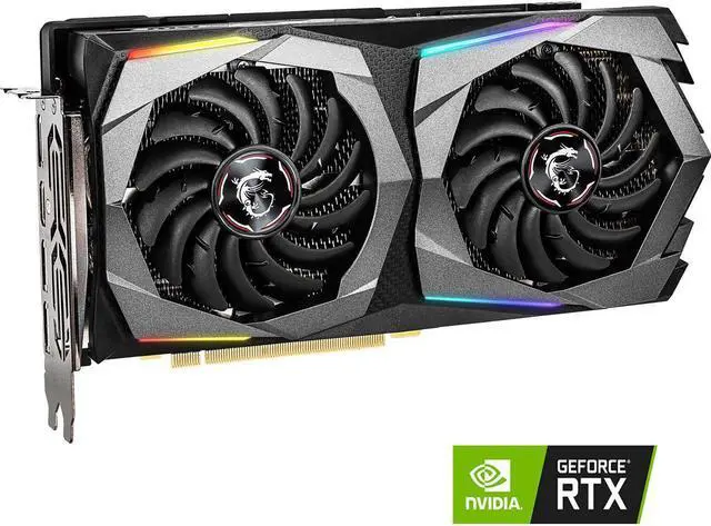 Alt view image 6 of 7 - MSI GeForce RTX 2060 DirectX 12 RTX 2060 GAMING Z 6G 6GB 192-Bit GDDR6 PCI Express 3.0 x16 HDCP Ready Video Card