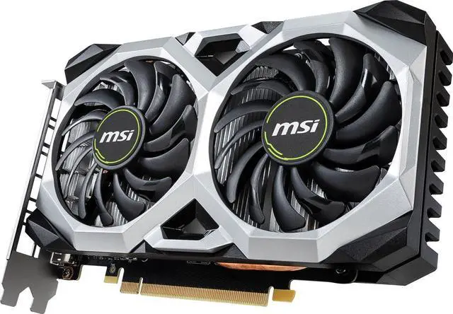 Alt view image 5 of 7 - MSI GeForce RTX 2060 VENTUS XS 6G OC Graphics Card, No NVLink and VR Ready