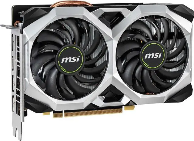 Alt view image 6 of 7 - MSI GeForce RTX 2060 VENTUS XS 6G OC Graphics Card, No NVLink and VR Ready